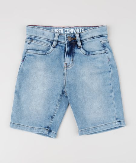 Bermuda-Jeans-Infantil-Confort--Azul-Claro-9945429-Azul_Claro_1 Bermuda-Jeans-Infantil-Confort--Azul-Claro-9945429-Azul_Claro_1