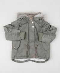 Jaqueta-Infantil-Peluciada-com-Capuz-Verde-Militar-9808283-Verde_Militar_1