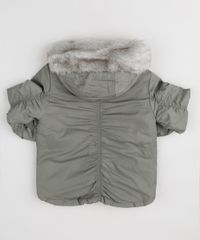 Jaqueta-Infantil-Peluciada-com-Capuz-Verde-Militar-9808283-Verde_Militar_2