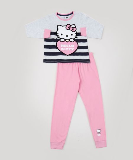 Pijama-Infantil-Hello-Kitty-Manga-Longa-Rosa-9942758-Rosa_1