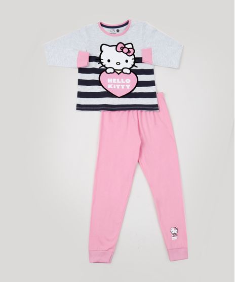 Pijama-Infantil-Hello-Kitty-Manga-Longa-Rosa-9942758-Rosa_1