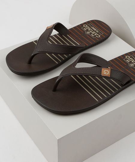 Chinelo-Masculino-Cartago-Listrado-Marrom-9948317-Marrom_1 Chinelo-Masculino-Cartago-Listrado-Marrom-9948317-Marrom_1