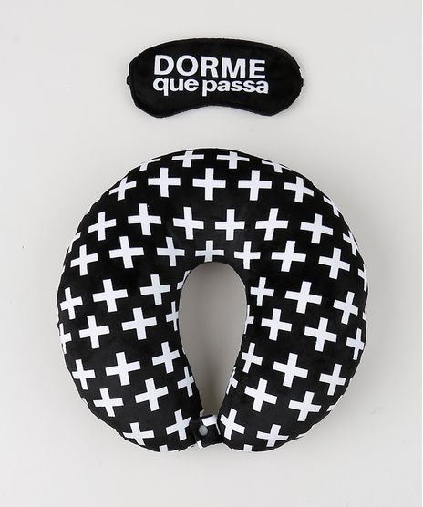 Kit-de-Apoio-de-Pescoco-Estampado-Cruz---Tapa-Olho--Dorme-que-Passa---Preto-9949224-Preto_1