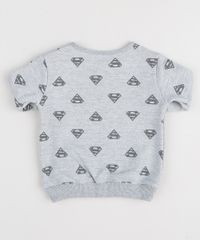 Blusao-de-Moletom-Infantil-Super-Homem--Cinza-9954375-Cinza_2