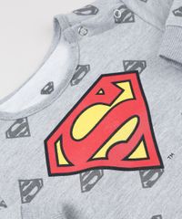 Blusao-de-Moletom-Infantil-Super-Homem--Cinza-9954375-Cinza_5