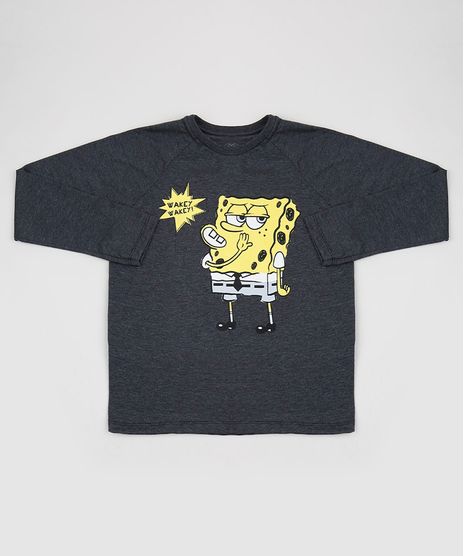 Camiseta-Juvenil-Bob-Esponja-Manga-Longa-Cinza-Mescla-Escuro-9955543-Cinza_Mescla_Escuro_1