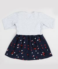 Vestido-Infantil-Minnie-Estampado-de-Poa-Manga-Longa-Cinza-9913804-Cinza_2