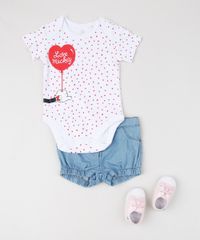 Body-Infantil--Love-Mickey--Estampado-de-Poa-Manga-Curta-Branco-9917460-Branco_3