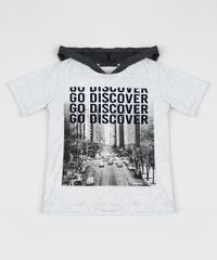 Camiseta-Infantil--Go-Discover--com-Capuz-Manga-Curta-Cinza-Mescla-Claro-9944165-Cinza_Mescla_Claro_1
