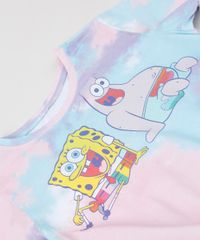 Blusa-Infantil-Bob-Esponja-Estampada-Tie-com-No-Manga-Curta-Azul-9955604-Azul_3 Blusa-Infantil-Bob-Esponja-Estampada-Tie-com-No-Manga-Curta-Azul-9955604-Azul_3