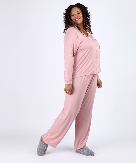 Pijama-Feminino-Plus-Size-Camisa-com-Vivo-Contrastante-e-Bolso-Manga-Longa-Rosa-9955076-Rosa_1 Pijama-Feminino-Plus-Size-Camisa-com-Vivo-Contrastante-e-Bolso-Manga-Longa-Rosa-9955076-Rosa_1