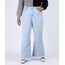 Calca-Jeans-Feminina-Plus-Size-Pantalona-Cintura-Super-Alta-com-Barra-Desfiada-Azul-Claro-9956109-Azul_Claro_1