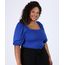 Blusa-Feminina-Plus-Size-Manga-Bufante-Decote-Reto-Azul-Royal-9957251-Azul_Royal_1