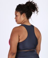 Top-Feminino-Plus-Size-Esportivo-Ace-Color-Block-Decote-Nadador-Sem-Bojo-Chumbo-9956965-Chumbo_2 Top-Feminino-Plus-Size-Esportivo-Ace-Color-Block-Decote-Nadador-Sem-Bojo-Chumbo-9956965-Chumbo_2