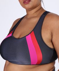 Top-Feminino-Plus-Size-Esportivo-Ace-Color-Block-Decote-Nadador-Sem-Bojo-Chumbo-9956965-Chumbo_4 Top-Feminino-Plus-Size-Esportivo-Ace-Color-Block-Decote-Nadador-Sem-Bojo-Chumbo-9956965-Chumbo_4