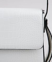 Bolsa-Feminina-Baguete-Media-Texturizada-Croco-Branca-9628954-Branco_4