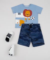 Bermuda-de-Sarja-Infantil-Estampada-Camuflada-com-Cordao-e-Bolsos-Azul-Marinho-9642421-Azul_Marinho_3