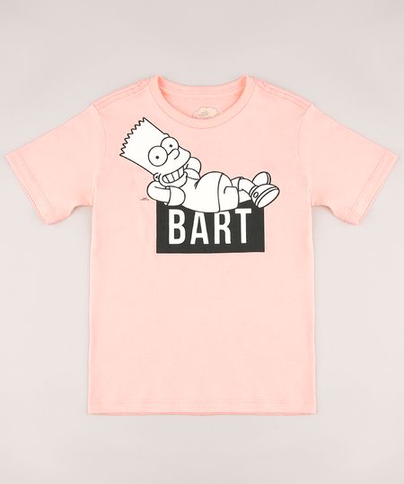 Camiseta-Infantil-Bart-Simpson-Manga-Curta-Laranja-Claro-9732778-Laranja_Claro_1