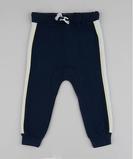 Calca-Infantil-com-Faixas-Laterais-e-Cordao-Azul-Marinho-9790371-Azul_Marinho_1