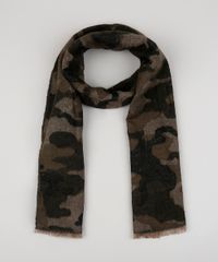 Cachecol-em-Trico-Estampado-Camuflado-Marrom-9801870-Marrom_1