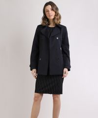 Casaco-Trench-Coat-Feminino-Transpassado-com-Faixa-para-Amarrar-Preto-9818779-Preto_1