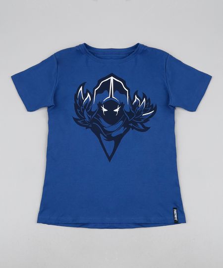 Camiseta-Juvenil-Corvo-Fortnite-Manga-Curta-Azul-9945946-Azul_1