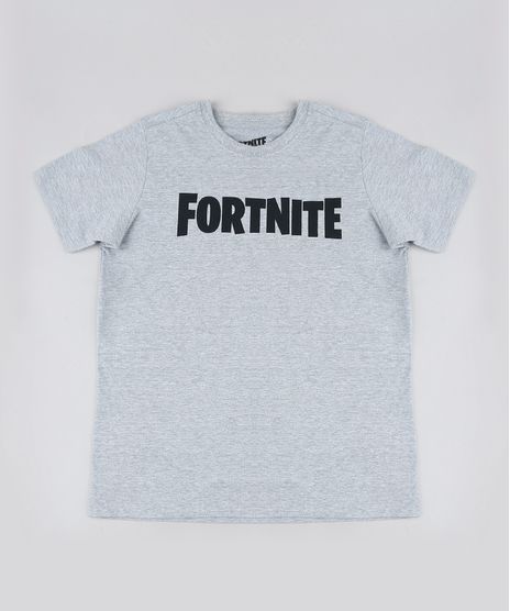 Camiseta-Juvenil-Fortnite-Manga-Curta-Cinza-Mescla-9945947-Cinza_Mescla_1