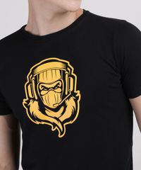 Camiseta-Juvenil-Fortnite-Raptor-Manga-Curta-Gola-Careca-Preta-9945948-Preto_5