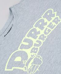 Camiseta-Juvenil-Durrr-Burger-Fortnite-Manga-Curta-Cinza-Mescla-9945953-Cinza_Mescla_3