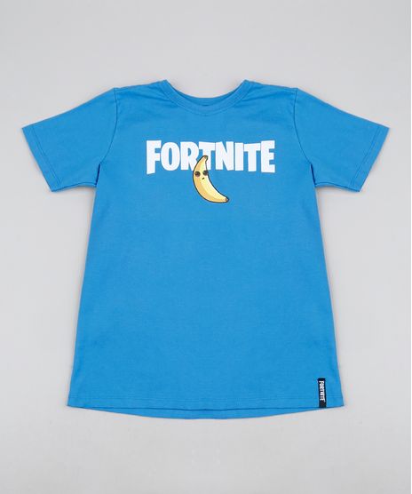 Camiseta-Juvenil-Banana-Fortnite-Manga-Curta-Azul-9945956-Azul_1