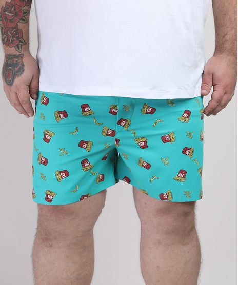 Samba-Cancao-Masculino-Estampada-de-Batatas-Cos-com-Elastico-Azul-9951240-Azul_1