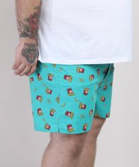 Samba-Cancao-Masculino-Estampada-de-Batatas-Cos-com-Elastico-Azul-9951240-Azul_3