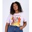 Blusa-Feminina-Plus-Size-O-Magico-de-Oz-Manga-Curta-Decote-Redondo-Lilas-9953283-Lilas_1