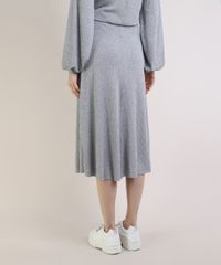 Saia-Feminina-Mindset-Midi-Canelada-Evase-Cinza-Mescla-9956126-Cinza_Mescla_2