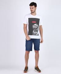 Camiseta-Masculina-Astronauta-com-Flores-Manga-Curta-Gola-Careca-Branca-9677238-Branco_3