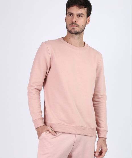 Blusao-de-Moletom-Masculino-Manga-Longa-Gola-Careca-Rose-9952818-Rose_1