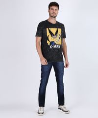 Camiseta-Masculina-Wolverine-X-Men-Marmorizada-Manga-Curta-Gola-Careca--Preta-9953420-Preto_3