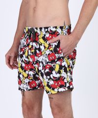 Short-Masculino-Mickey-Mouse-Relaxed-com-Bolsos-e-Cordao-Preto-9955402-Preto_3