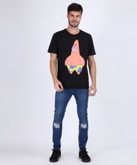 Camiseta-Masculina-Bob-Esponja-Manga-Curta-Gola-Careca-Preta-9955435-Preto_3