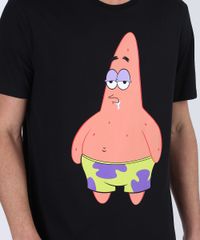 Camiseta-Masculina-Bob-Esponja-Manga-Curta-Gola-Careca-Preta-9955435-Preto_4