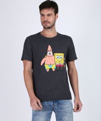 Camiseta-Masculina-Bob-Esponja-Manga-Curta-Gola-Careca-Chumbo-9955440-Chumbo_1 Camiseta-Masculina-Bob-Esponja-Manga-Curta-Gola-Careca-Chumbo-9955440-Chumbo_1