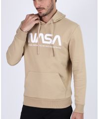 Blusao-de-Moletom-Masculino-NASA-com-Capuz-e-Bolso-Canguru-Bege-9952003-Bege_4
