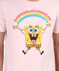 Camiseta-Masculina-Bob-Esponja-Manga-Curta-Gola-Careca-Rosa-Claro-9955445-Rosa_Claro_4 Camiseta-Masculina-Bob-Esponja-Manga-Curta-Gola-Careca-Rosa-Claro-9955445-Rosa_Claro_4