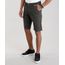 Bermuda-Slim-Estampada-de-Penas-Chumbo-8717718-Chumbo_1