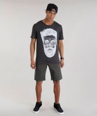 Bermuda-Slim-Estampada-de-Penas-Chumbo-8717718-Chumbo_3