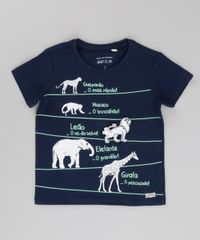 Camiseta-Animais-da-Savana-Azul-Marinho-8683417-Azul_Marinho_1