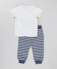Conjunto-de-Camiseta--Open--Cinza-Mescla---Calca-Listrada-em-Moletom-de-Algodao---Sustentavel-Azul-Marinho-8502248-Azul_Marinho_2