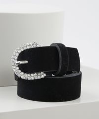 Cinto-de-Suede-Feminino-Manu-Gavassi-com-Fivela-de-Strass--Preto-9923947-Preto_3