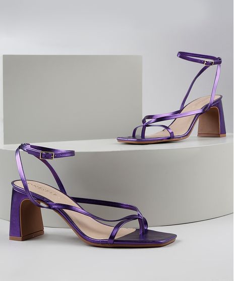 Sandalia-Feminina-Oneself-Salto-Reto-Metalizada-Roxa-9945486-Roxo_1