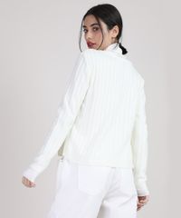 Cardigan-de-Trico-Feminino-Canelado-com-Perolas-Decote-Redondo-Off-White-9942029-Off_White_3